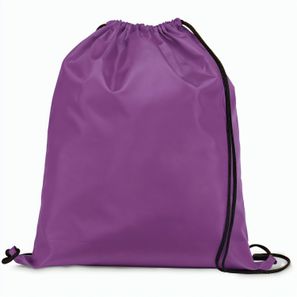 CARNABY. 210D Rucksacktasche mit schwarzen Zugbändern