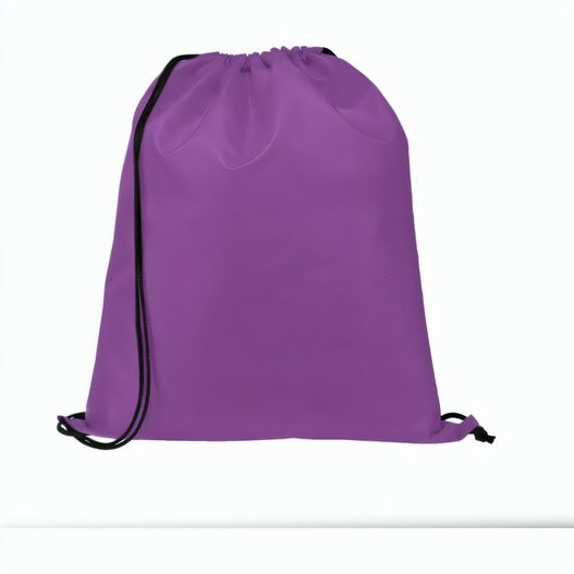 Produktabbildung CARNABY. 210D Rucksacktasche mit schwarzen Zugbändern CARNABY. 210D Rucksacktasche mit schwarzen Zugbändern (Bild 1)