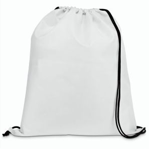 CARNABY. 210D Rucksacktasche mit schwarzen Zugbändern