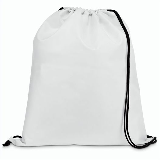 Produktabbildung CARNABY. 210D Rucksacktasche mit schwarzen Zugbändern CARNABY. 210D Rucksacktasche mit schwarzen Zugbändern (Bild 1)
