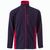 VL GERAS. Zweifarbige Fleecejacke (220g/m²) aus Polyester (100%)