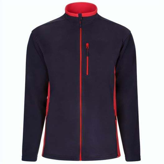 Produktabbildung VL GERAS. Zweifarbige Fleecejacke (220g/m²) aus Polyester (100%) VL GERAS. Zweifarbige Fleecejacke (220g/m²) aus Polyester (100%) (Bild 1)
