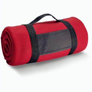 THORPE. Fleecedecke (180 g/m²) mit abnehmbarem Griff