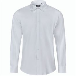 VL PRITHVI MAN. Hemd Oxford (180 g/m²) für Herren, aus Baumwolle (50 %), Polyester (45 %) und Elasthan (5 %)