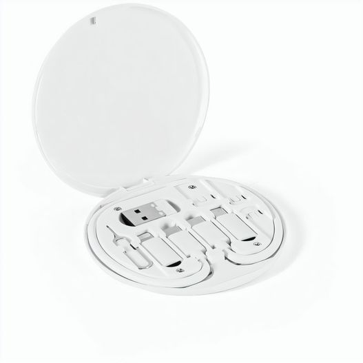 SYSTROM. Superschnelles Ladekabel und Adapter-Set aus Recyceltes ABS (100% rABS) (Bild 1)