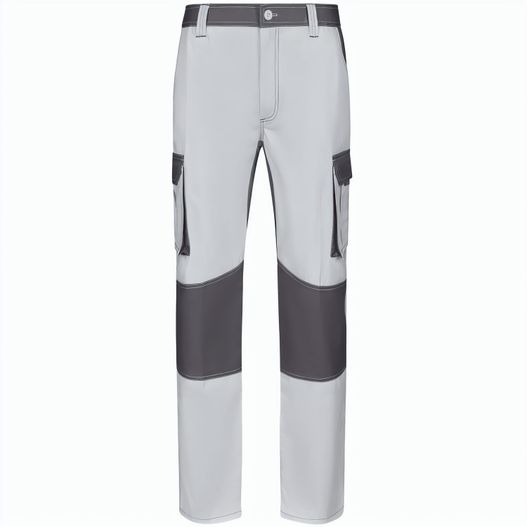 VL NJORD. Zweifarbige Twill-Hose mit mehreren Taschen (240 g/m²), aus Baumwolle (35%) und Polyester (65%) (Bild 1)