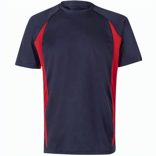 VL SLAYER. Zweifarbiges technisches T-Shirt mit Bird-Eye-Design (160 g/m²), aus Polyester (100%) (Bild 1)