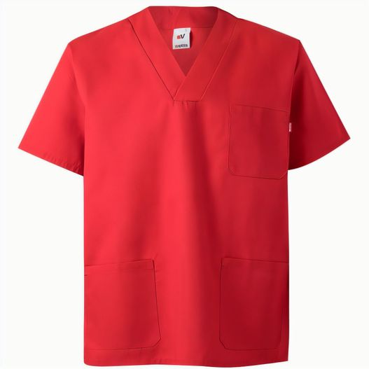 VL ILLAPA. Tunika aus Twill (190g/m²) mit kurzen Ärmeln, aus Polyester (65%) und Baumwolle (35%) (Bild 1)