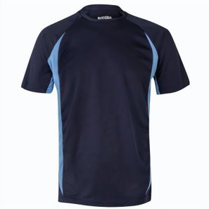 VL SLAYER. Zweifarbiges technisches T-Shirt mit Bird-Eye-Design (160 g/m²), aus Polyester (100%)