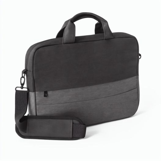 GENOA. Gepolsterte Laptoptasche aus hochdichtem, recyceltem 600D-Polyester 15“ (Bild 1)