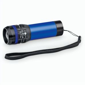 ZOOMIN. Taschenlampe aus Aluminium mit Zoomfunktion und 3 Lichtmodi