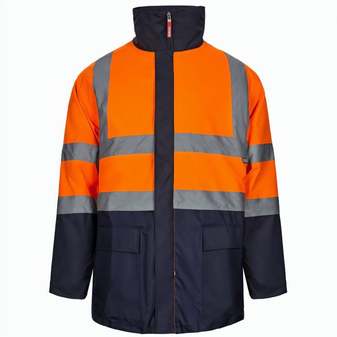 Produktabbildung VL JUNO. Zweifarbiger 4-in-1-Parka (180 g/m²), aus Polyester (100%) mit PU-Beschichtung VL JUNO. Zweifarbiger 4-in-1-Parka (180 g/m²), aus Polyester (100%) mit PU-Beschichtung
