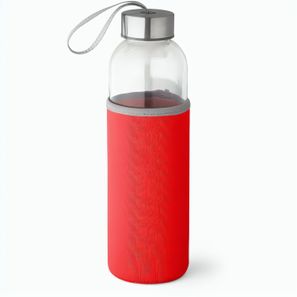RAISE. Glas und Edelstahl Sportflasche 520 mL