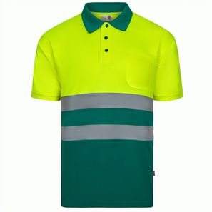 VL FORTUNA. Poloshirt (140g/m²) im Bird-Eye-Design mit kurzen Ärmeln, aus Polyester (100%)