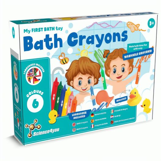 BATH CRAYONS. Lernspielzeug für Kinder (Bild 1)