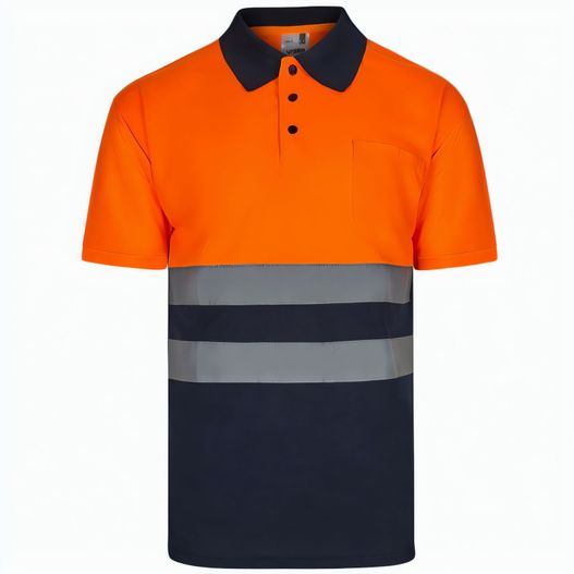 VL FORTUNA. Poloshirt (140g/m²) im Bird-Eye-Design mit kurzen Ärmeln, aus Polyester (100%) (Bild 1)
