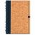 VICENTE. B6-Notizbuch aus Kork und Recyceltes Polyester (100% rPET) mit Kugelschreiber (Bild 2)