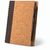 VICENTE. B6-Notizbuch aus Kork und Recyceltes Polyester (100% rPET) mit Kugelschreiber (Bild 1)