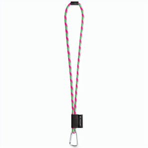 SET Lanyard Tube Long (Ø 7 mm) mit 55 mm D-förmigem Karabiner und Ø 7 mm Sicherheitsverschluss