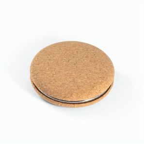 TILBURY. Doppelter Taschenspiegel aus Kork