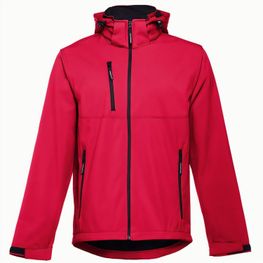 THC ZAGREB. Herren-Softshell-Jacke aus Polyester und Elastan