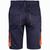 VL HEMERA. Zweifarbige Stretch-Bermudashorts mit mehreren Taschen (240 g/m²) aus Baumwolle (46 %), EME (38 %) und Polyester (16 %) (Bild 2)