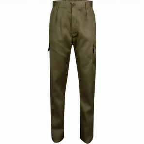 VL AINE. Hose aus Twill mit mehreren Taschen (190 g/m²), aus Baumwolle (20%) und Polyester (80%)