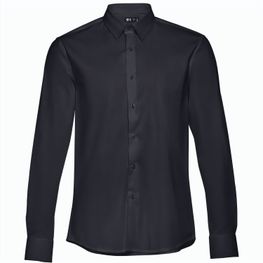 THC PARIS. Langärmeliges Popeline-Hemd für Herren