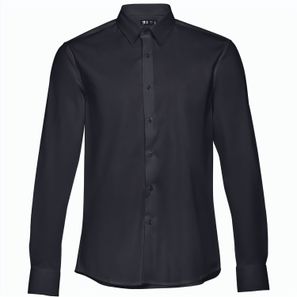 THC PARIS. Langärmeliges Popeline-Hemd für Herren