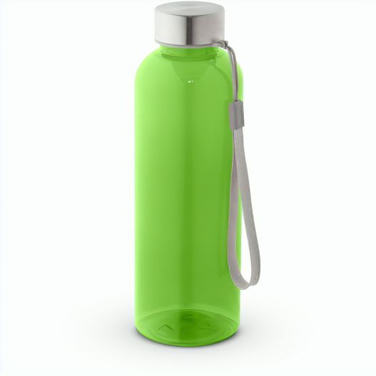 ENDERS M. Trinkflasche (600ml) aus recyceltem PET (100% rPET) mit glänzender transluzenter Oberfläche (Bild 1)