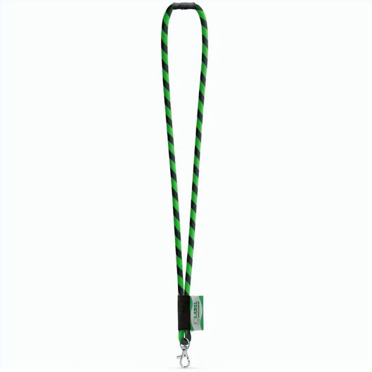 WISBECH. SET Lanyard Tube Long (Ø 7 mm) mit 9 mm Schnappkarabiner und Ø 7 mm Sicherheitsverschluss (Bild 1)