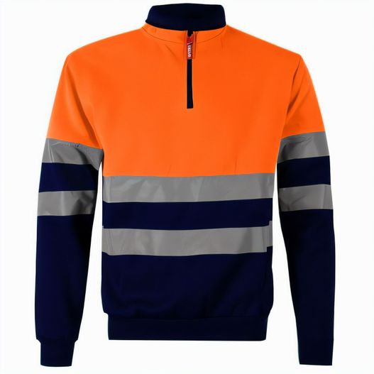 Produktabbildung VL THOR. Zweifarbiges Sweatshirt (300g/m²) aus Polyester-Fleece (100%) VL THOR. Zweifarbiges Sweatshirt (300g/m²) aus Polyester-Fleece (100%) (Bild 1)