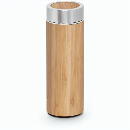 Produktabbildung NATUREL. Isolierkanne aus Bambus und Edelstahl (90% recycelt) (430 mL) 430 ml NATUREL. Isolierkanne aus Bambus und Edelstahl (90% recycelt) (430 mL) 430 ml (Bild 1)