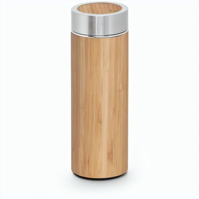 Produktabbildung NATUREL. Isolierkanne aus Bambus und Edelstahl (90% recycelt) (430 mL) 430 ml NATUREL. Isolierkanne aus Bambus und Edelstahl (90% recycelt) (430 mL) 430 ml