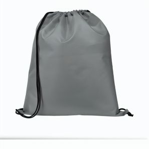 CARNABY. 210D Rucksacktasche mit schwarzen Zugbändern