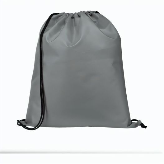 CARNABY. 210D Rucksacktasche mit schwarzen Zugbändern (Bild 1)
