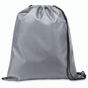 CARNABY. 210D Rucksacktasche mit schwarzen Zugbändern