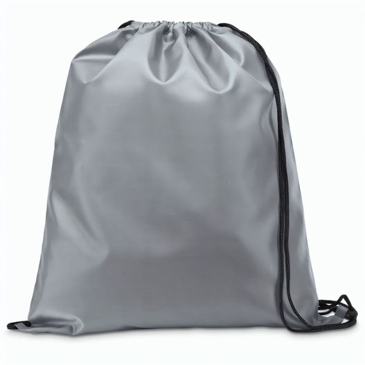 CARNABY. 210D Rucksacktasche mit schwarzen Zugbändern (Bild 1)