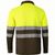 VL VULCAN. Zweifarbiges Poloshirt im Bird-Eye-Design (160g/m²) mit langen Ärmeln, aus Polyester (100%) (Bild 3)