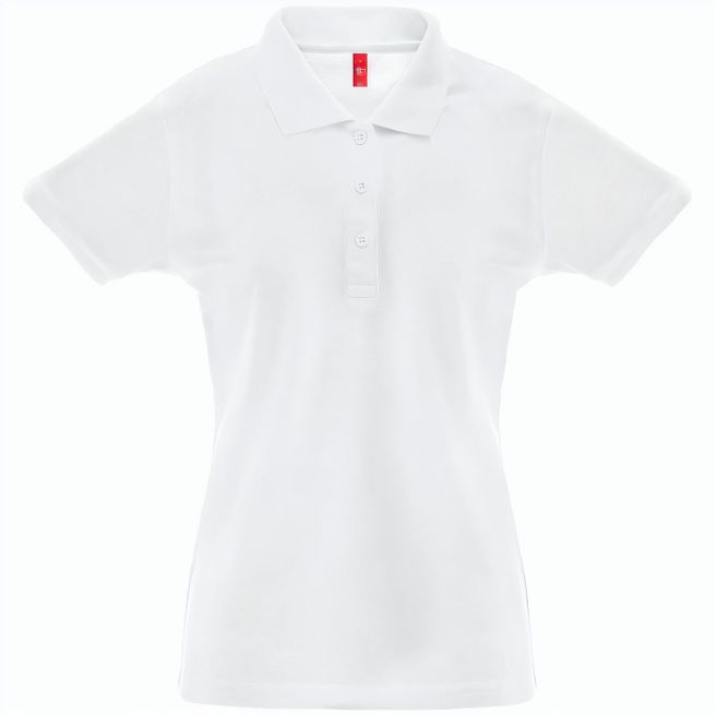 THC BERLIN WOMEN WH. Poloshirt für Damen mit kurzen Ärmeln