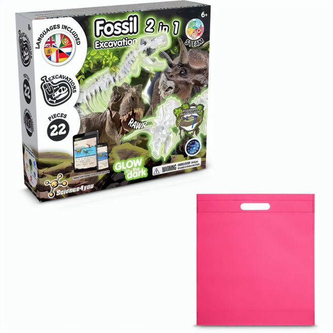 2 in 1 Fossil Excavation Kit IV. Lernspiel lieferung inklusive einer non-woven tasche (80 g/m²)