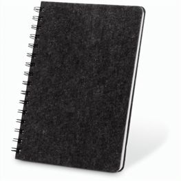 Produktabbildung MISHIMA. A5-Ringbuch mit flexiblem Einband aus recyceltem Filz (100% rPET) mit linierten Seiten MISHIMA. A5-Ringbuch mit flexiblem Einband aus recyceltem Filz (100% rPET) mit linierten Seiten