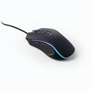 THORNE MOUSE RGB. Gaming-Maus mit 1.5 m Kabel und RGB-LED-Leuchten aus ABS