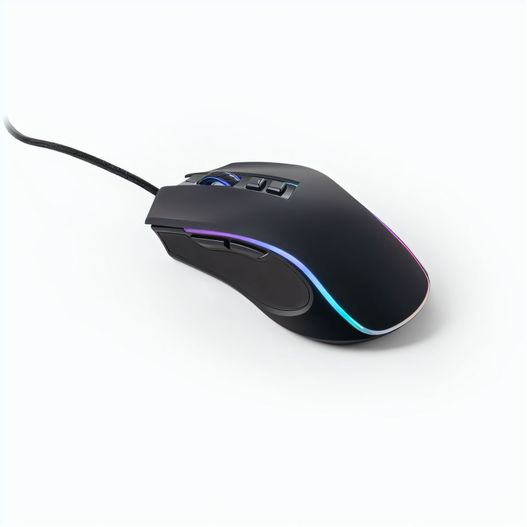 THORNE MOUSE RGB. Gaming-Maus mit 1.5 m Kabel und RGB-LED-Leuchten aus ABS (Bild 1)