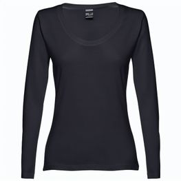 Produktabbildung THC BUCHAREST WOMEN. Langärmeliges tailliertes T-Shirt für Frauen aus Baumwolle THC BUCHAREST WOMEN. Langärmeliges tailliertes T-Shirt für Frauen aus Baumwolle