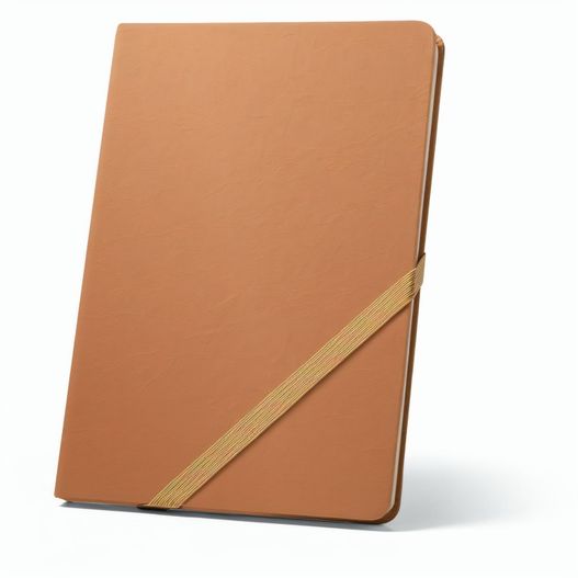 Produktabbildung HUXLEY. A5-Notizblock mit Hardcover, hergestellt aus wasserfestem Papier, mit linierten Seiten aus FSC™-zertifiziertem Material und anderen kontrollierten Materialien HUXLEY. A5-Notizblock mit Hardcover, hergestellt aus wasserfestem Papier, mit linierten Seiten aus FSC™-zertifiziertem Material und anderen kontrollierten Materialien (Bild 1)