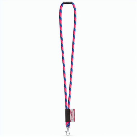 WISBECH. SET Lanyard Tube Long (Ø 7 mm) mit 9 mm Schnappkarabiner und Ø 7 mm Sicherheitsverschluss (Bild 1)