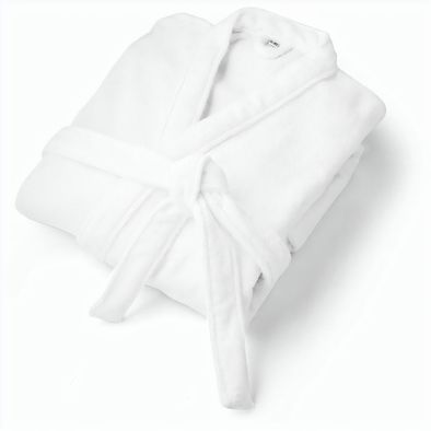 RUFFALO LARGE. Bademantel (350 g/m²) aus Baumwolle (82%) und recycelter Baumwolle (18%)