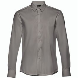 THC PARIS. Langärmeliges Popeline-Hemd für Herren