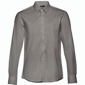 THC PARIS. Langärmeliges Popeline-Hemd für Herren